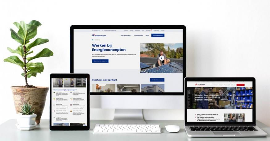 Employer branding website Energieconcepten