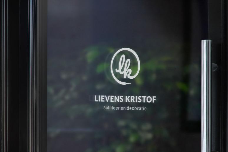 logo kristof lievens schilder en decoratiewerken