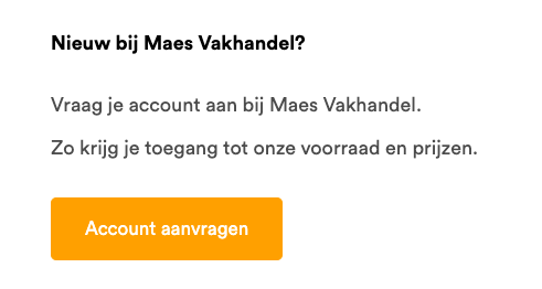 Voorbeeld van het consistentie en commitment principe: accounts aanmaken.