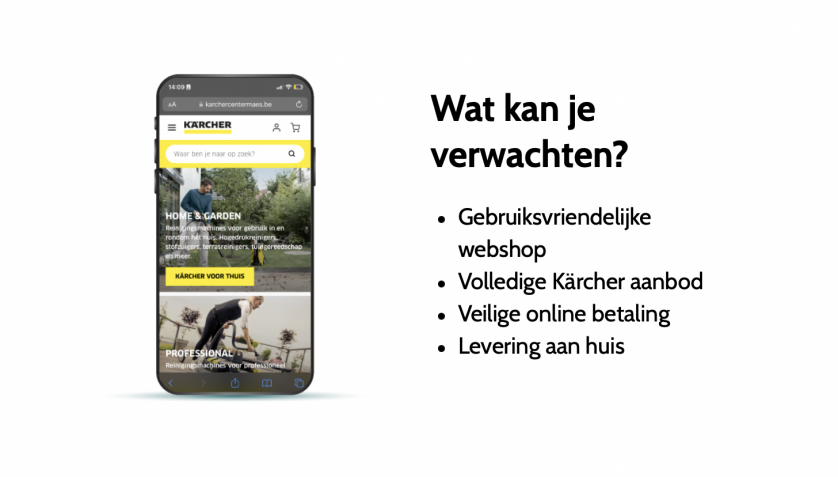 Advertentie voor de website.