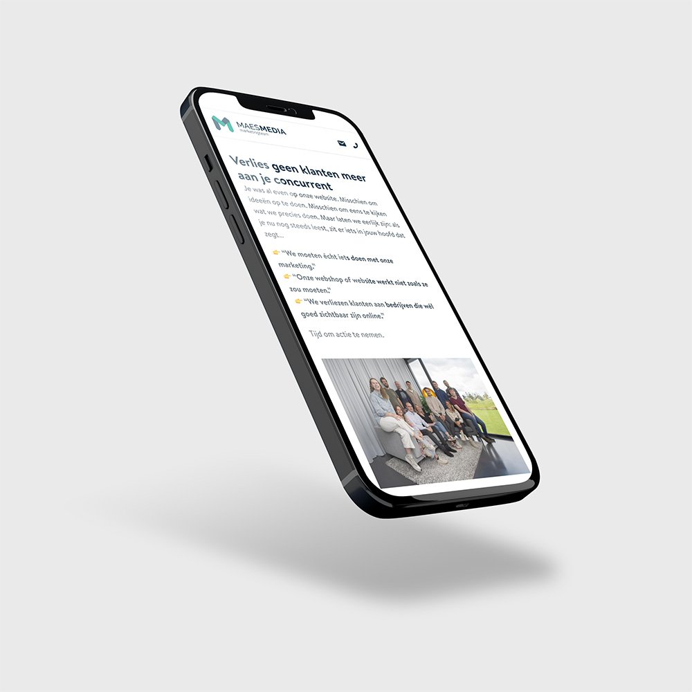 landing page