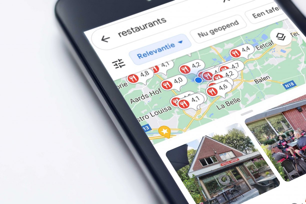 Een voorbeeld van Google My Business om de marketingblog te verduidelijken.